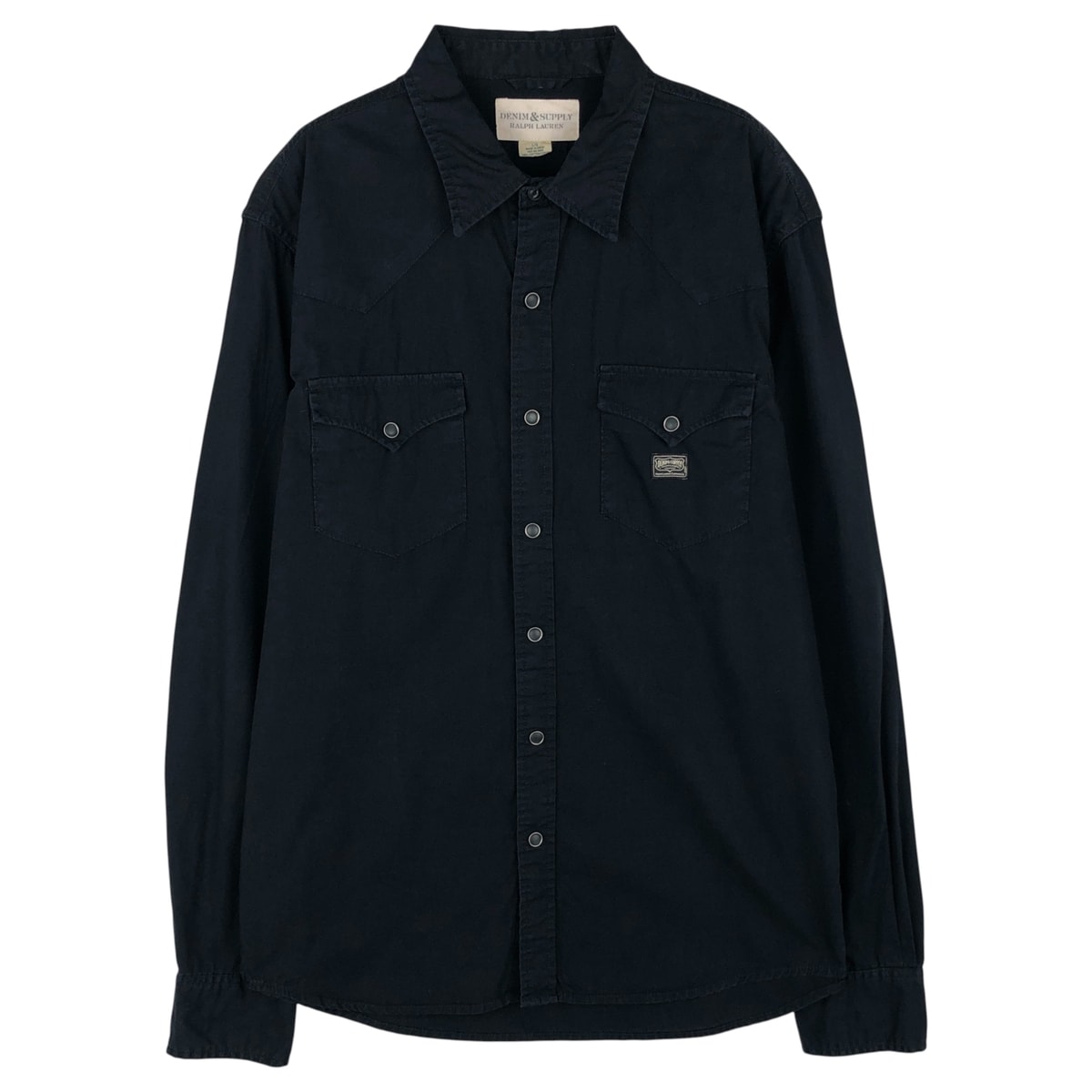 古着 ラルフローレン Ralph Lauren DENIM&SUPPLY デニム&サプライ 長袖 ウエスタンシャツ メンズL相当/eaa612408