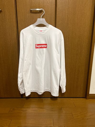 Supreme Box Logo L/S Tee "White"