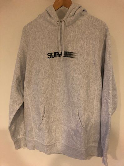 Supreme Motion Logo Hooded Sweatshirt "Grey" (20SS)