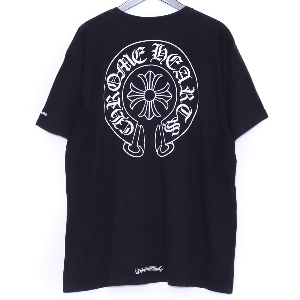 Chrome Hearts Horse Shoe Logo Pocket T-Shirt "Black"