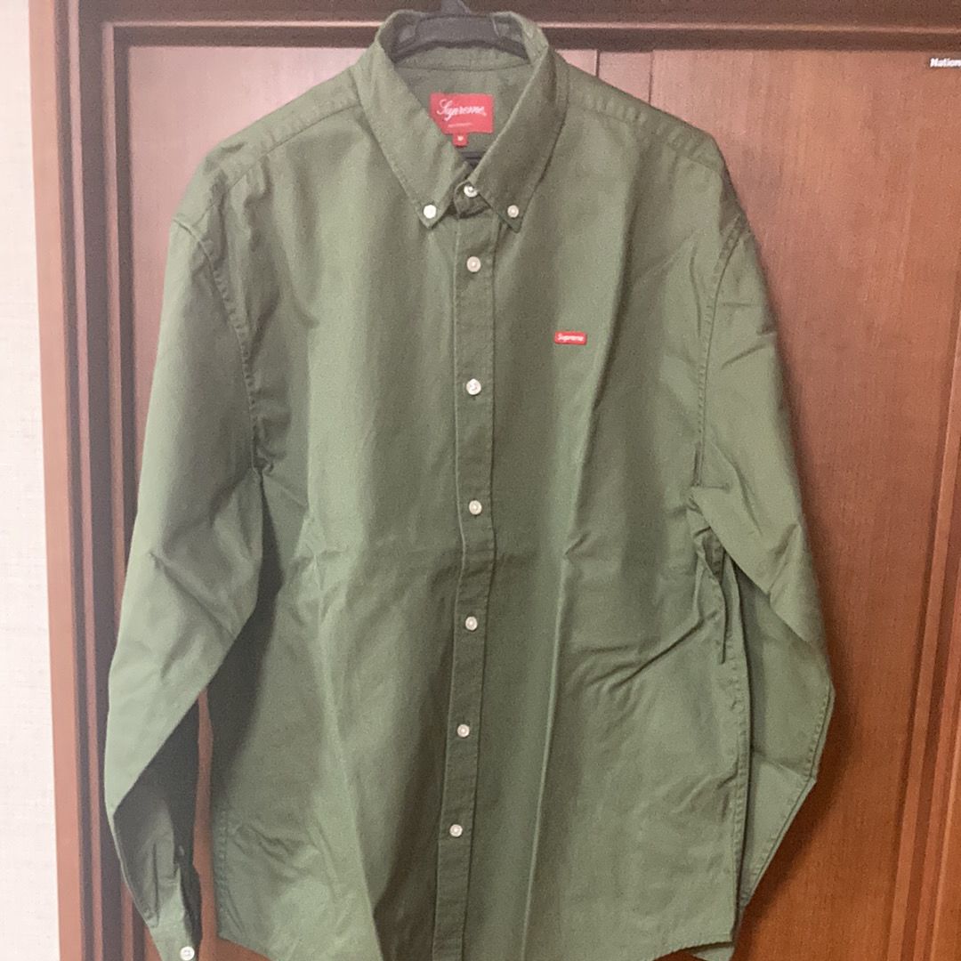 Supreme Small Box Shirt "Olive" (22FW)