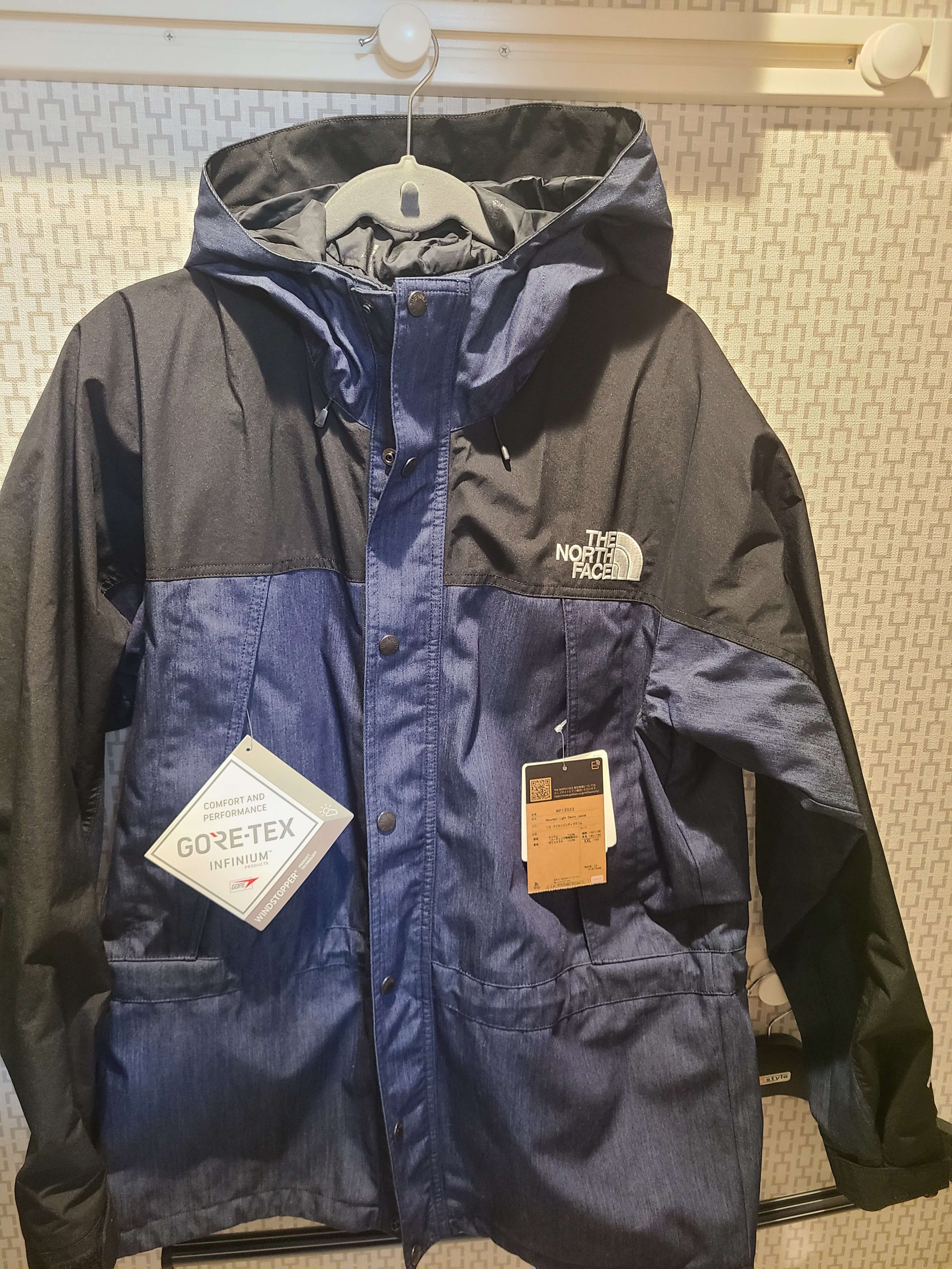 The North Face Mountain Light Denim Jacket "Nylon Indigo Denim"53262