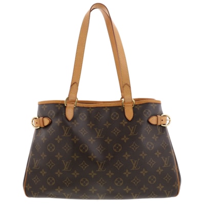 LOUIS VUITTON ルイ・ヴィトン バティニョール オリゾンタル トートバッグ M51154 モノグラム ブラウン レディース【中古】