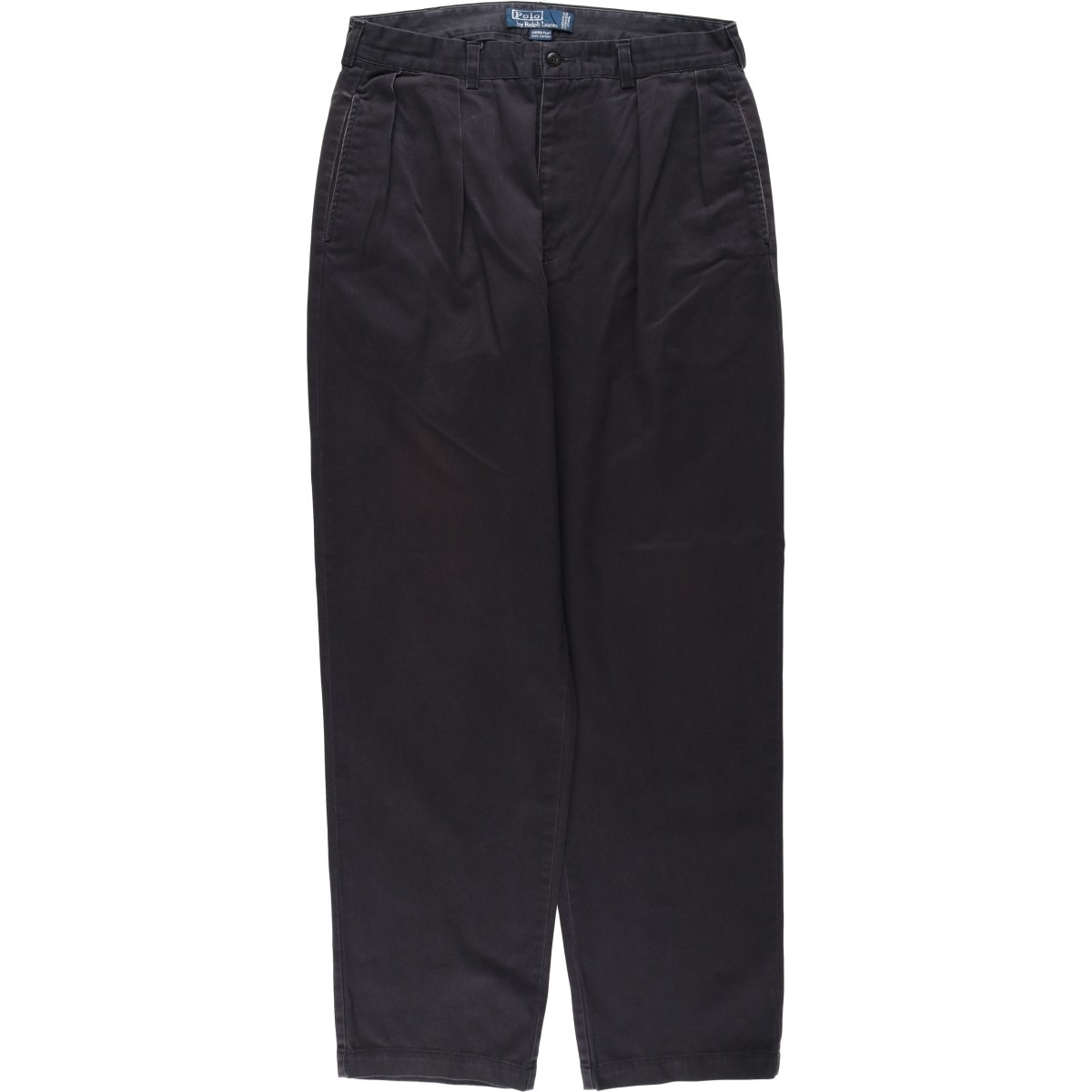 古着 ラルフローレン Ralph Lauren POLO by Ralph Lauren ANDREW PANT ツータック チノパンツ メンズw32相当/eaa663510
