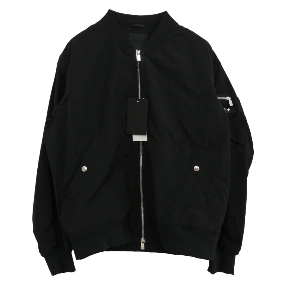 TATRAS タトラス ジャケット MTAT25S4971-L TOMORI MA-1 トモリ フライトジャケット ブルゾン ブラック系 03【極上美品】【中古】