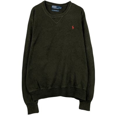 古着 ラルフローレン Ralph Lauren POLO by Ralph Lauren コットンニットセーター メンズM相当/eaa637150