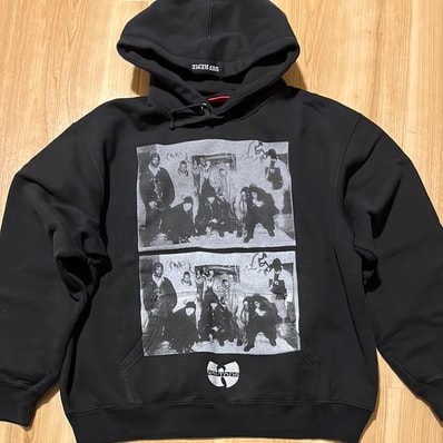 Supreme x Wu-Tang Clan Hooded Sweatshirt "Black"