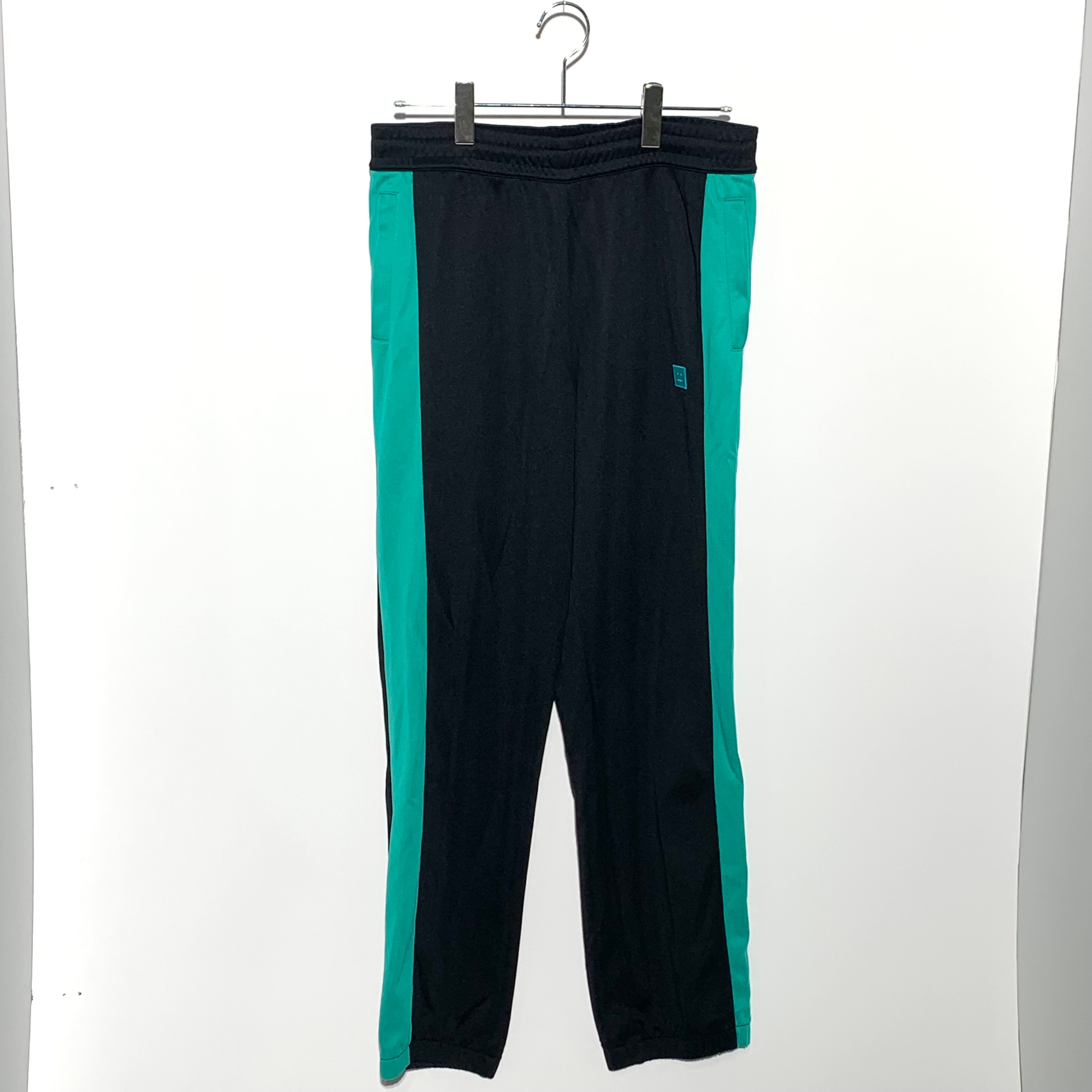 Acne Studios JAYTON FACE JERSEY PANTS Black