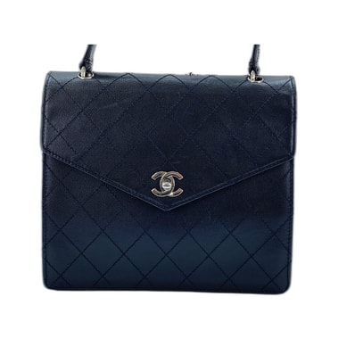 シャネル CHANEL キャビアスキン マトラッセ ハンドバッグ【中古】