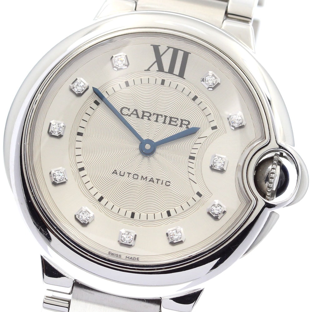 カルティエ バロンブルー 36mm WE902075 ボーイズ 【中古】
