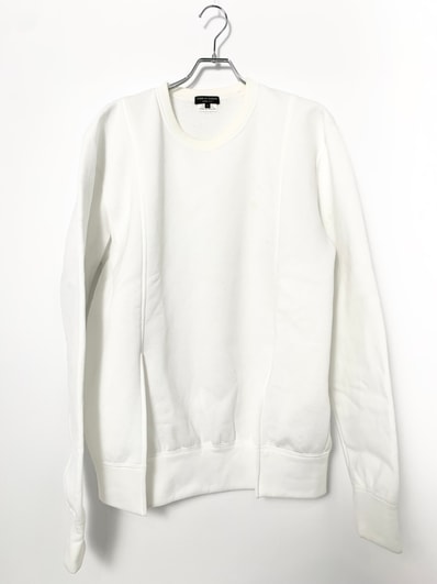 COMME des GARCONS HOMME PLUS Polyester Sweatshirt "White"
