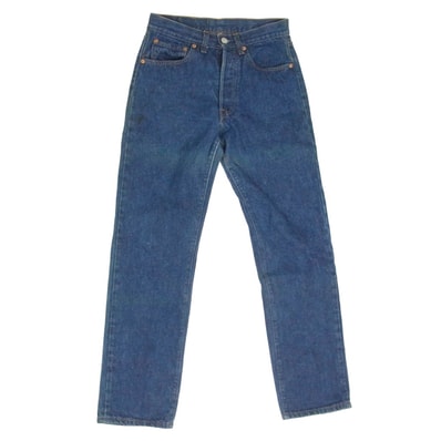 Levi's リーバイス デニムパンツ 90s USA製 501 レギュラー サークルR ボタン裏刻印653 デニムパンツ インディゴブルー系 30【中古】