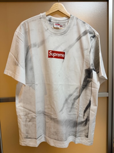 Supreme x MM6 Maison Margiela Box Logo Tee "White"