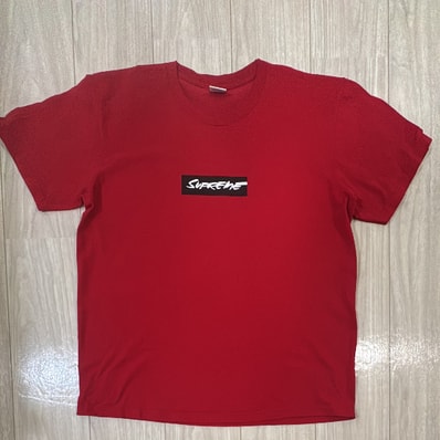 Supreme Futura Box Logo Tee "Red"