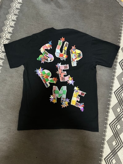 Supreme Patchwork Tee "Black"