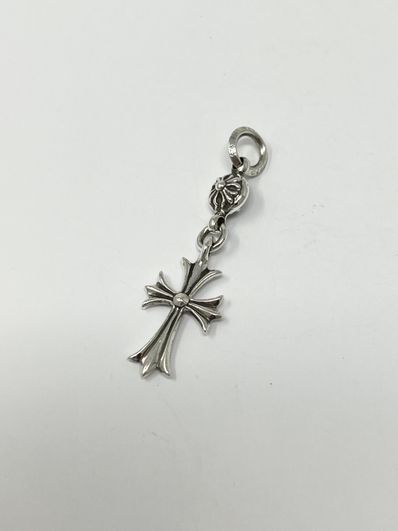 Chrome Hearts 1 Ball Tiny CH Cross Charm "Silver"