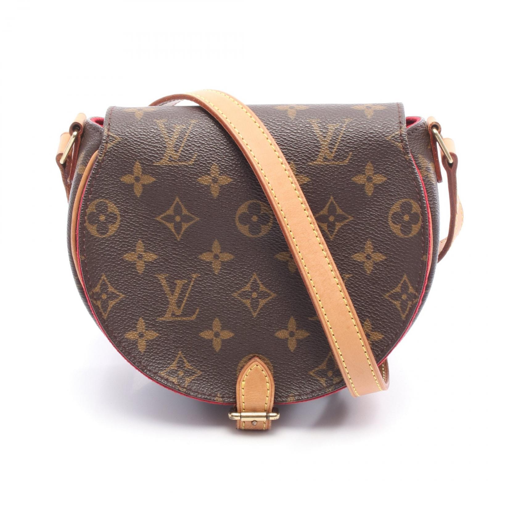 ルイ・ヴィトン LOUIS VUITTON タンブラン ショルダーバッグ バッグ PVCコーティングキャンバス レザー モノグラム レディース ブラウン系 M51179 【中古】