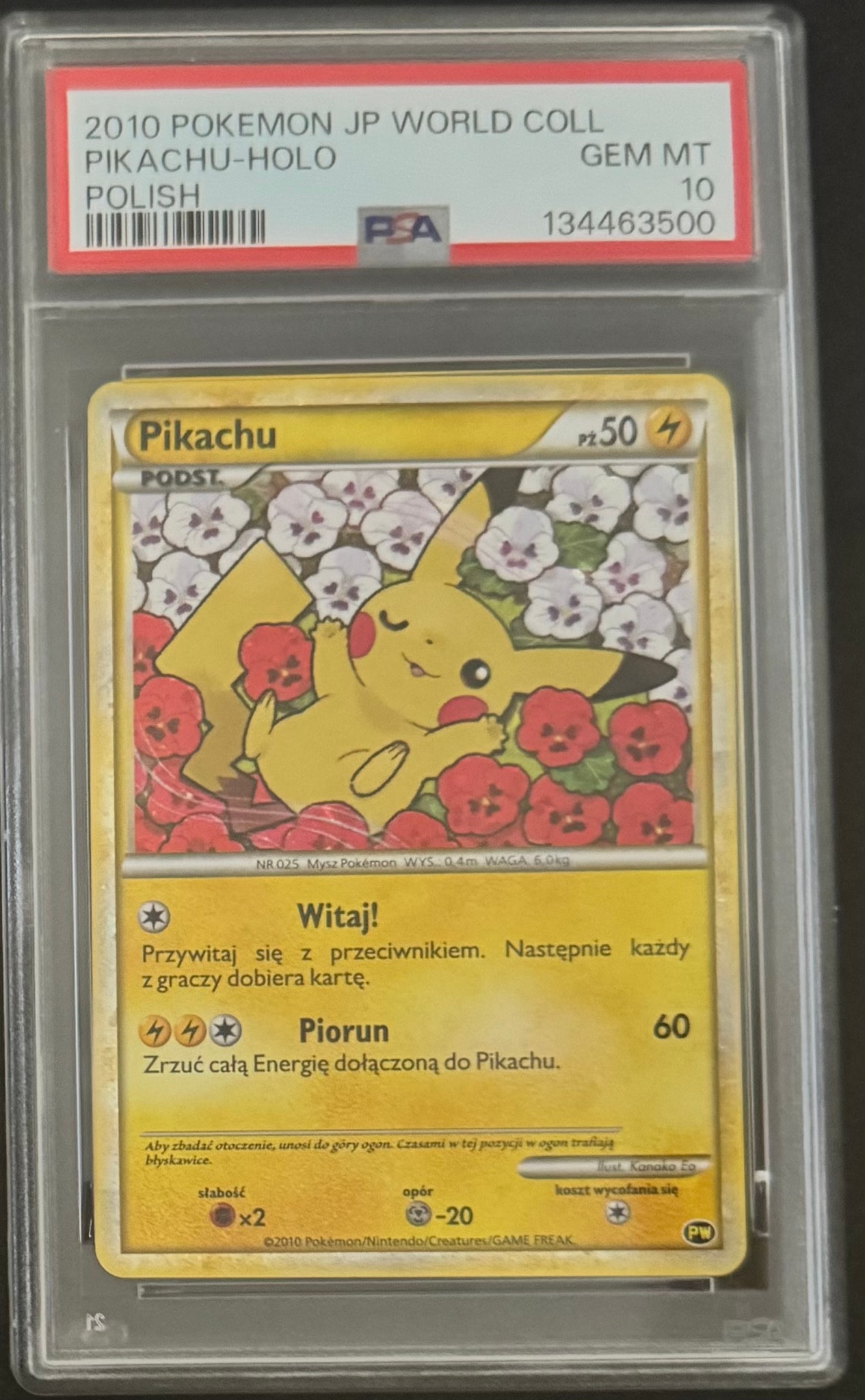 ピカチュウ ポーランド [PW](ポケモンカード LEGEND「ピカチュウ ワールド」)