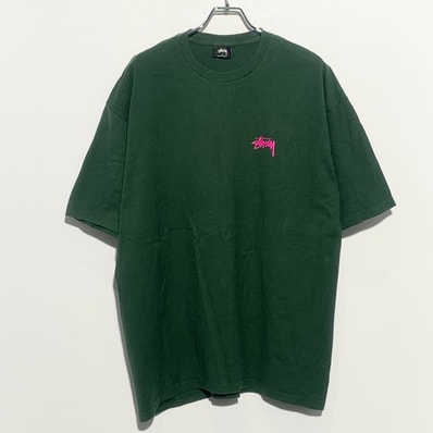 Stussy Sound System Tee Green