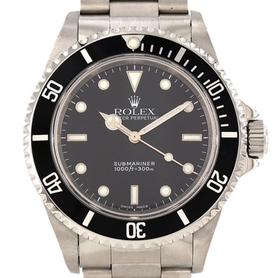 ROLEX Submariner Non-Date "Black/Stainless Steel"