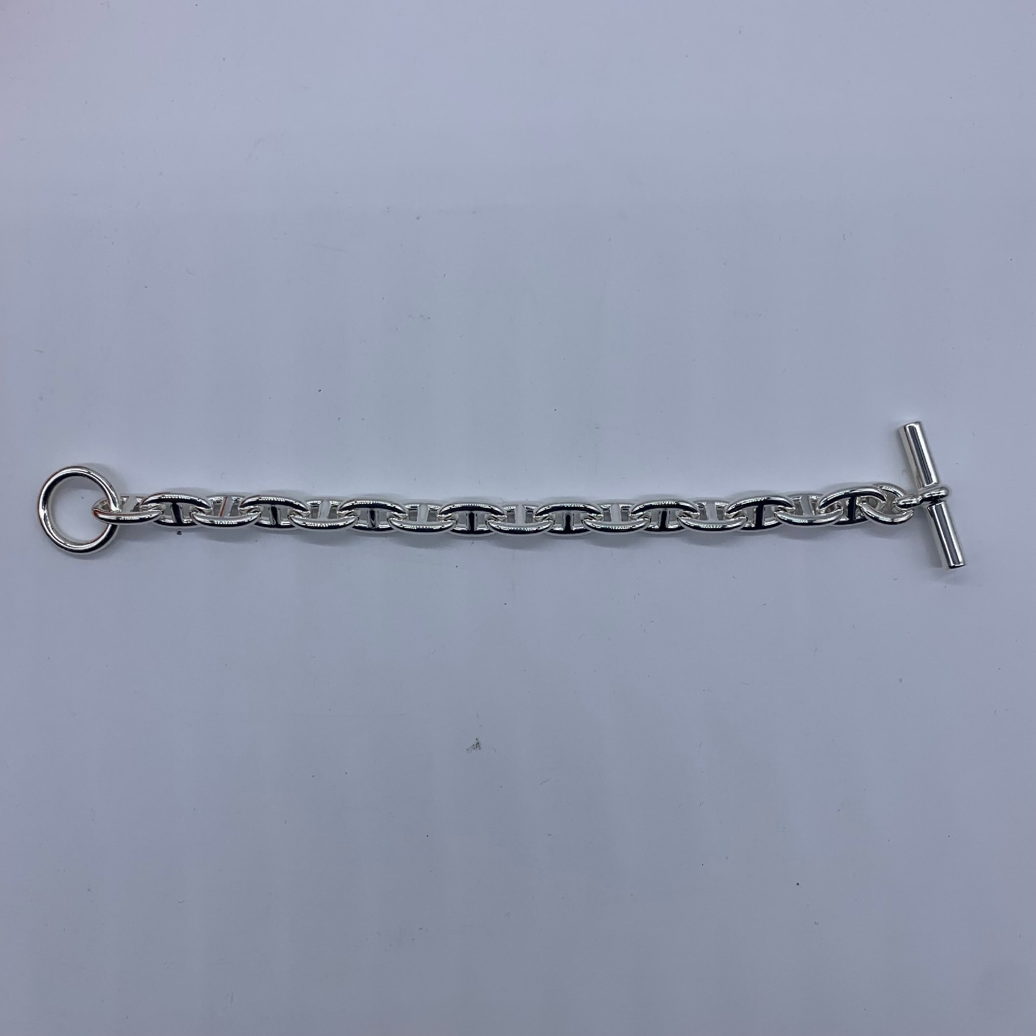 Hermes Chaine D'ancre MM Bracelet "Silver"