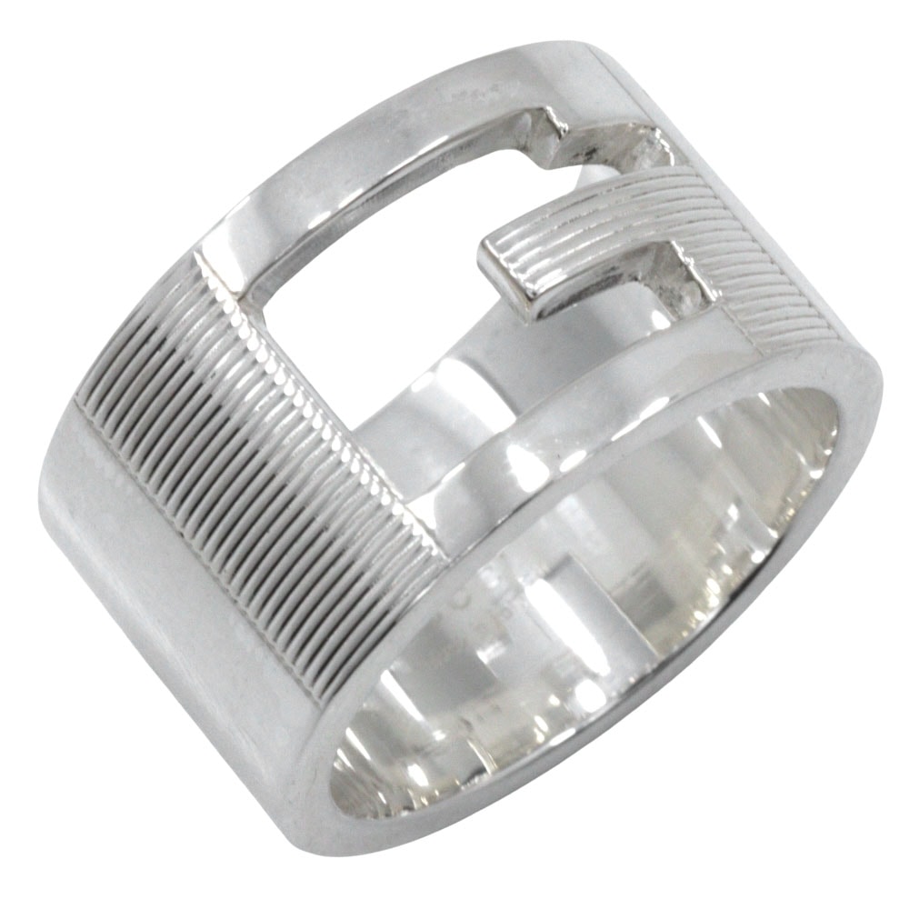 グッチ ブランデッドG ワイド 12.5 レディースリング・指輪