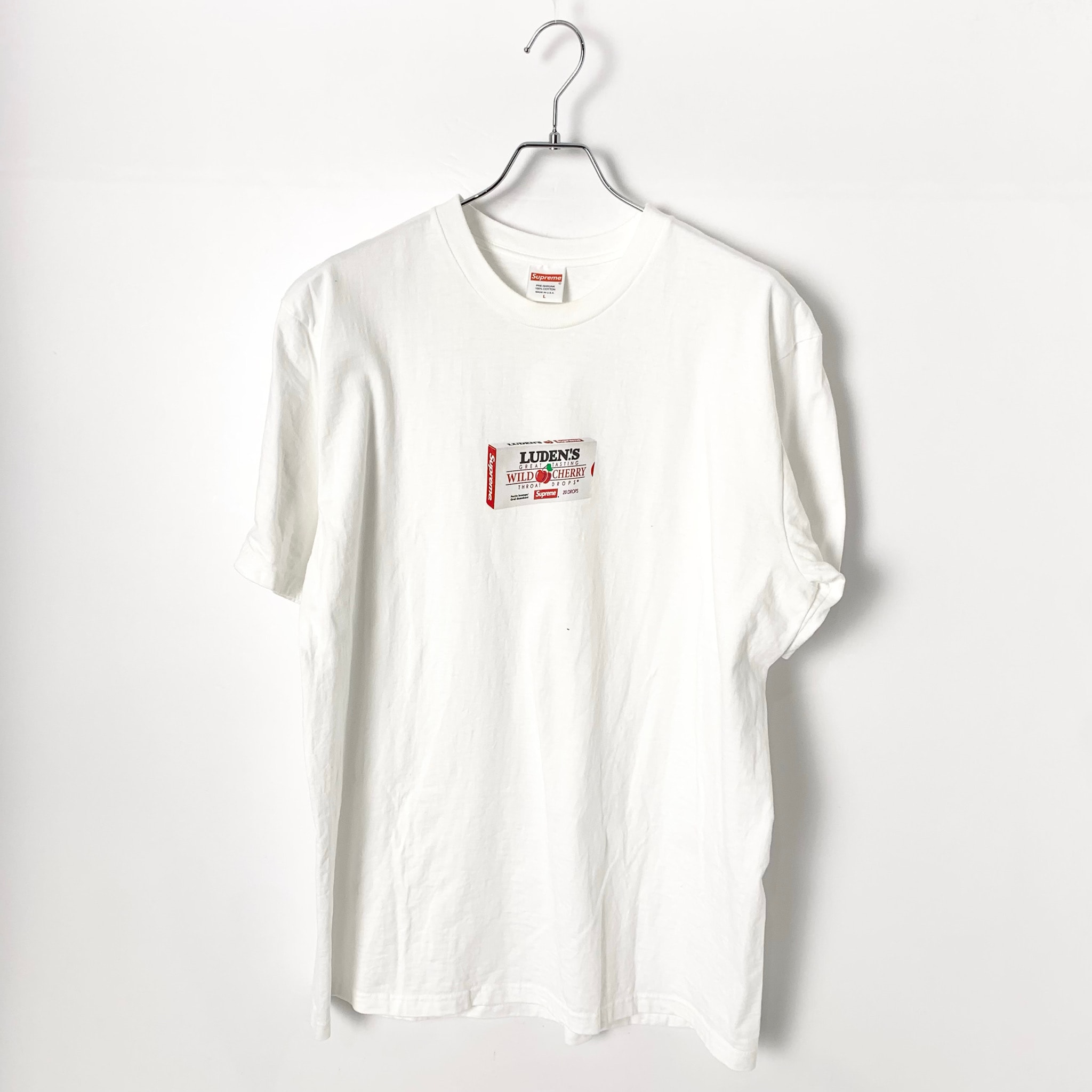 SUPREME 18AW LUDENS TEE White