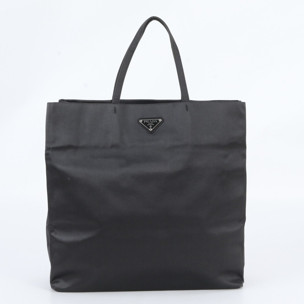■美品 プラダ テスート ナイロントライアングルロゴトート バッグ