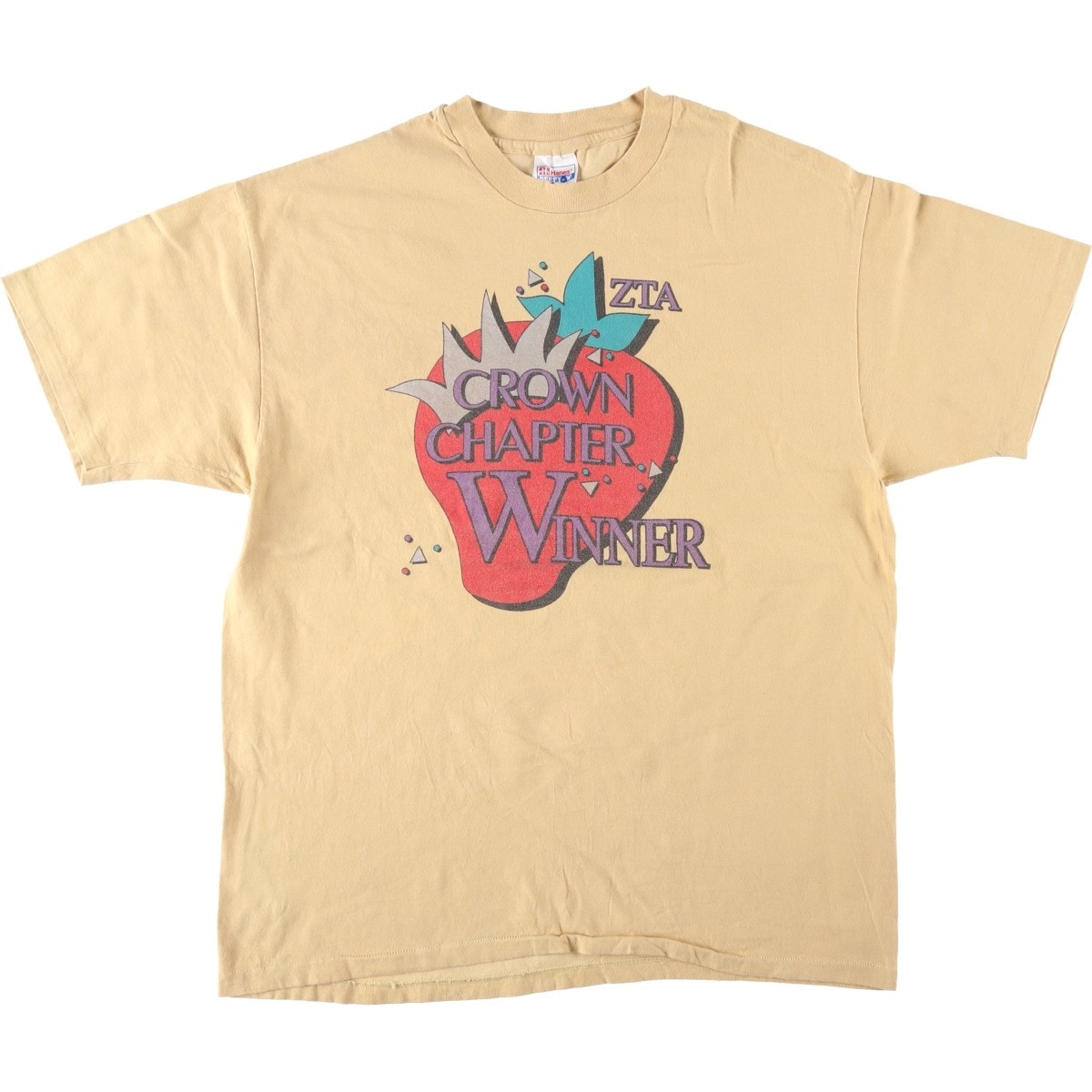 古着 90年代 ヘインズ Hanes BEEFY-T カレッジTシャツ USA製 メンズXL相当 ヴィンテージ/eaa646127