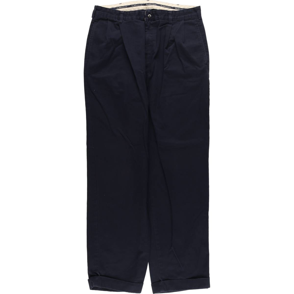 古着 ラルフローレン Ralph Lauren POLO RALPH LAUREN ツータック チノパンツ メンズw35相当/eaa542815