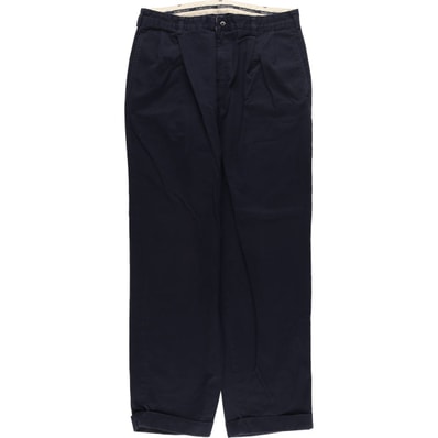 古着 ラルフローレン Ralph Lauren POLO RALPH LAUREN ツータック チノパンツ メンズw35相当/eaa542815