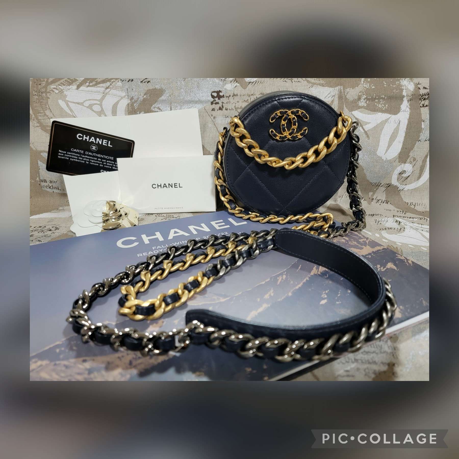 最新 限定品 未使用 CHANEL19 マトラッセ チェーンショルダーバッグ
