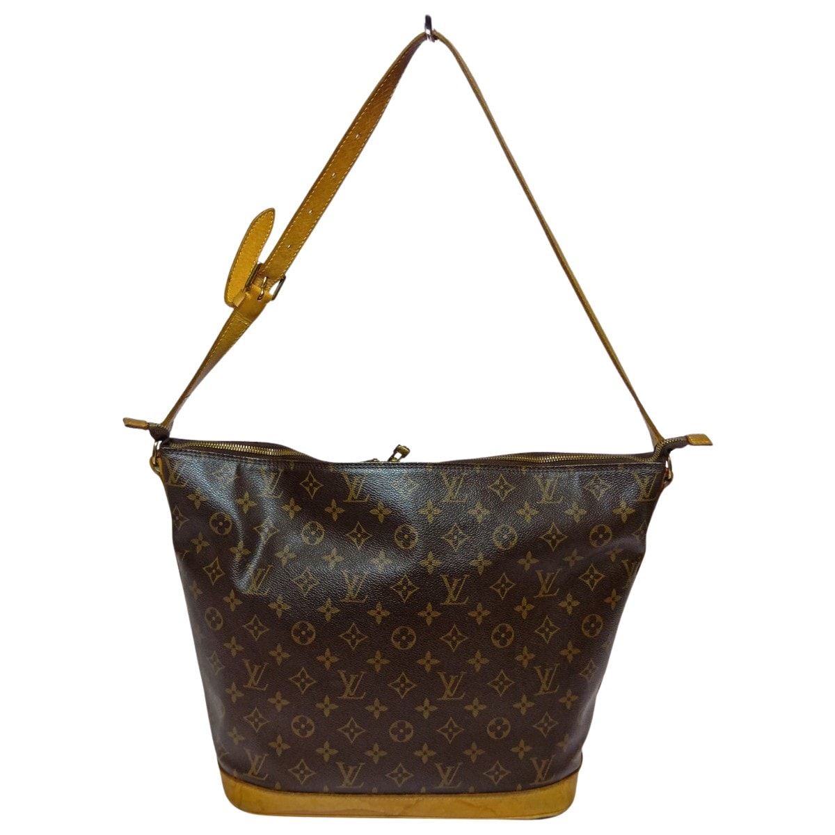 LOUIS VUITTON ルイヴィトン モノグラム アムファースリー ショルダーバッグ M47275 ブラウン