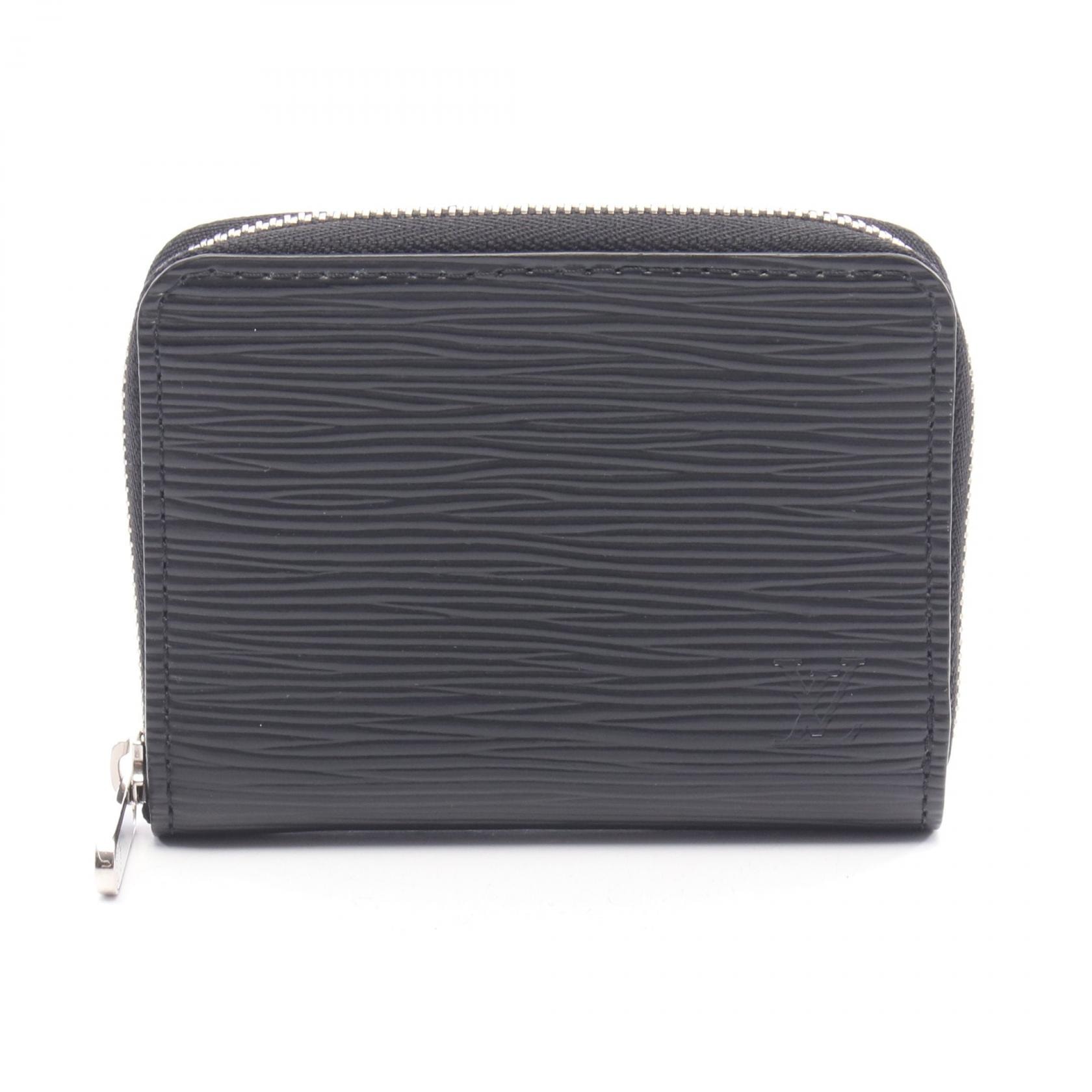 ルイ・ヴィトン LOUIS VUITTON ジッピーコインパース コインケース 財布 レザー エピ ノワール メンズ ブラック系 M60152 【中古】