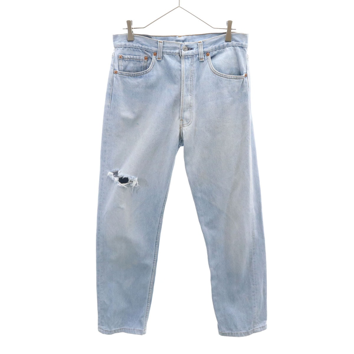 Levi's リーバイス 90s 501 USA製 オールド ストレートデニムパンツ W34 ブルー ジーンズ