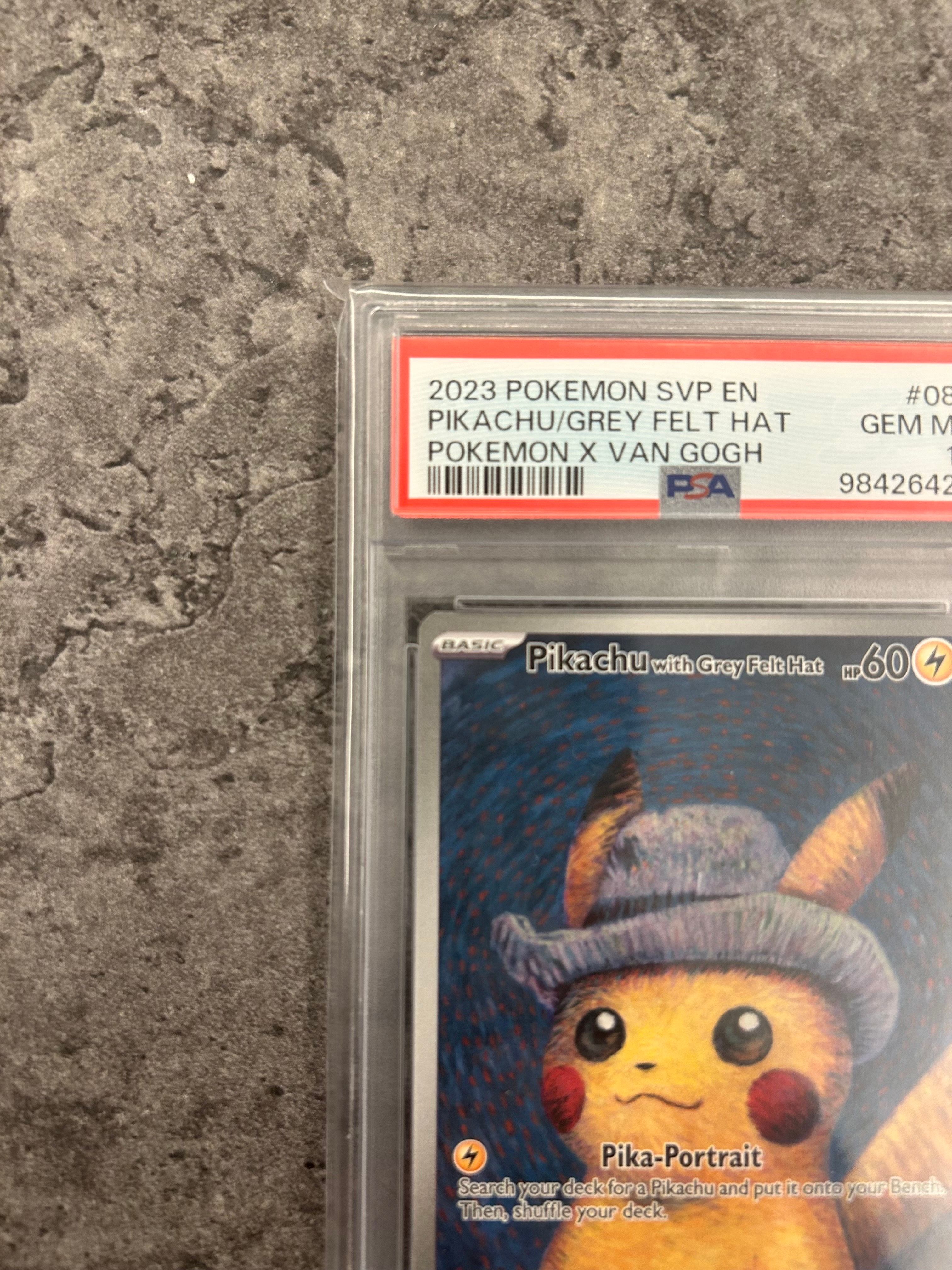 PSA 10]Pikachu with Grey Felt Hat: PROMO [SVP EN 085](SVP EN