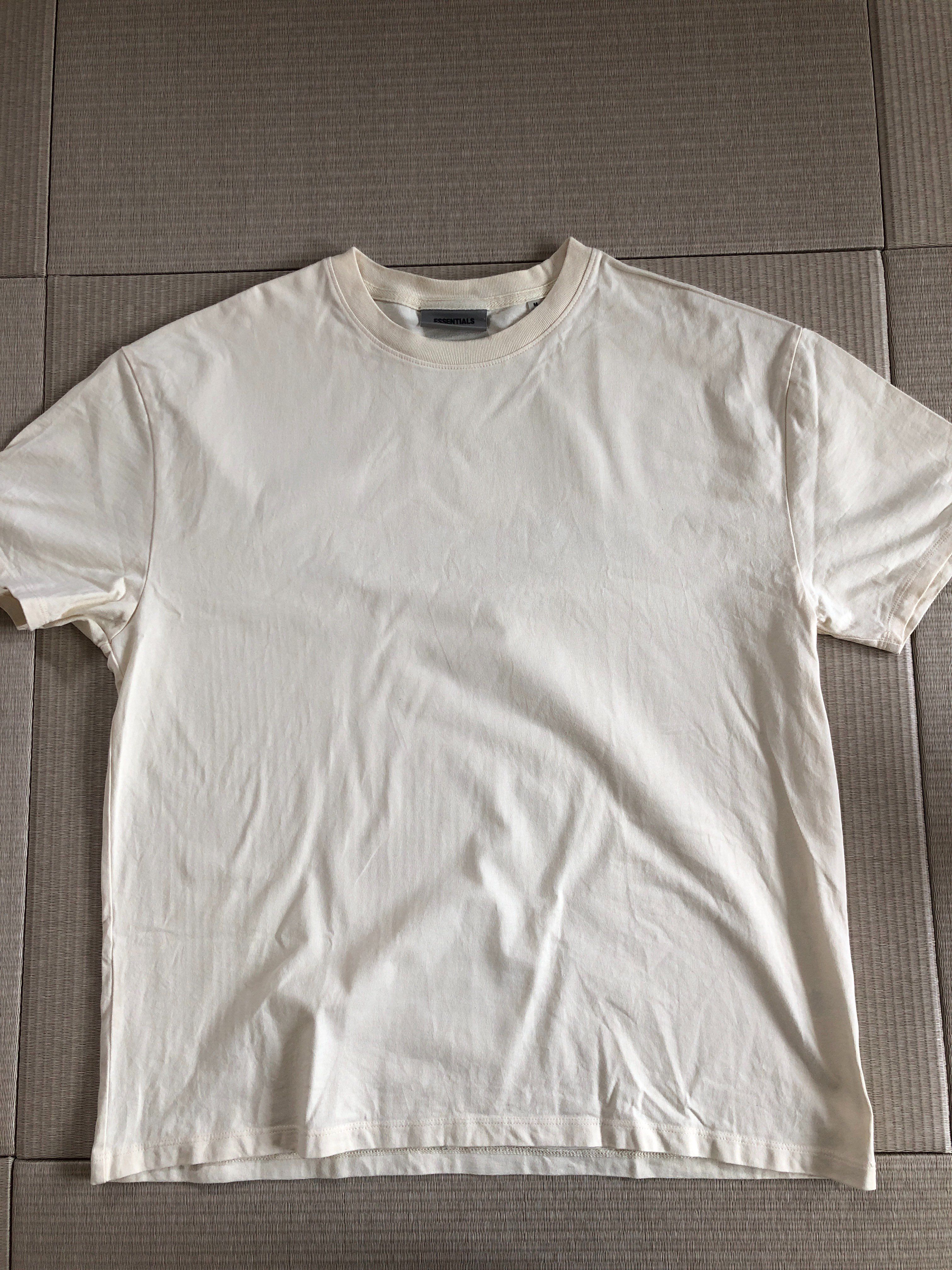 FEAR OF GOD ESSENTIALS Short Sleeve Tee "Butter cream"