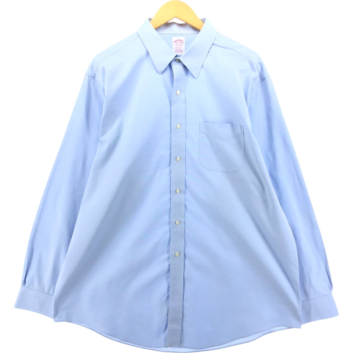 古着 ブルックスブラザーズ Brooks Brothers Est.1818 MADISON 長袖 コットンシャツ メンズXXL相当/eaa538713