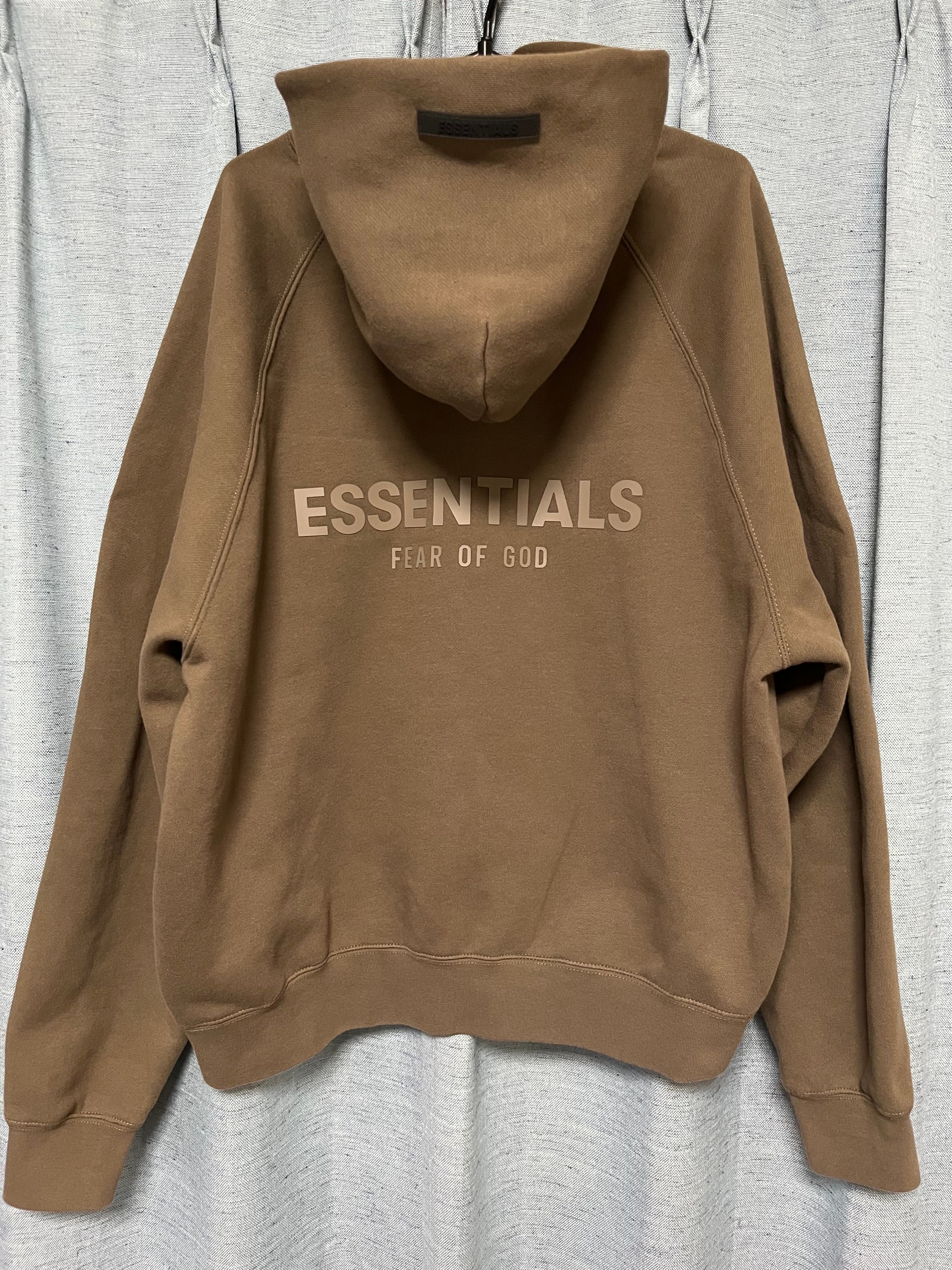 FEAR OF GOD ESSENTIALS PULLOVER HOODIE "Harvest"