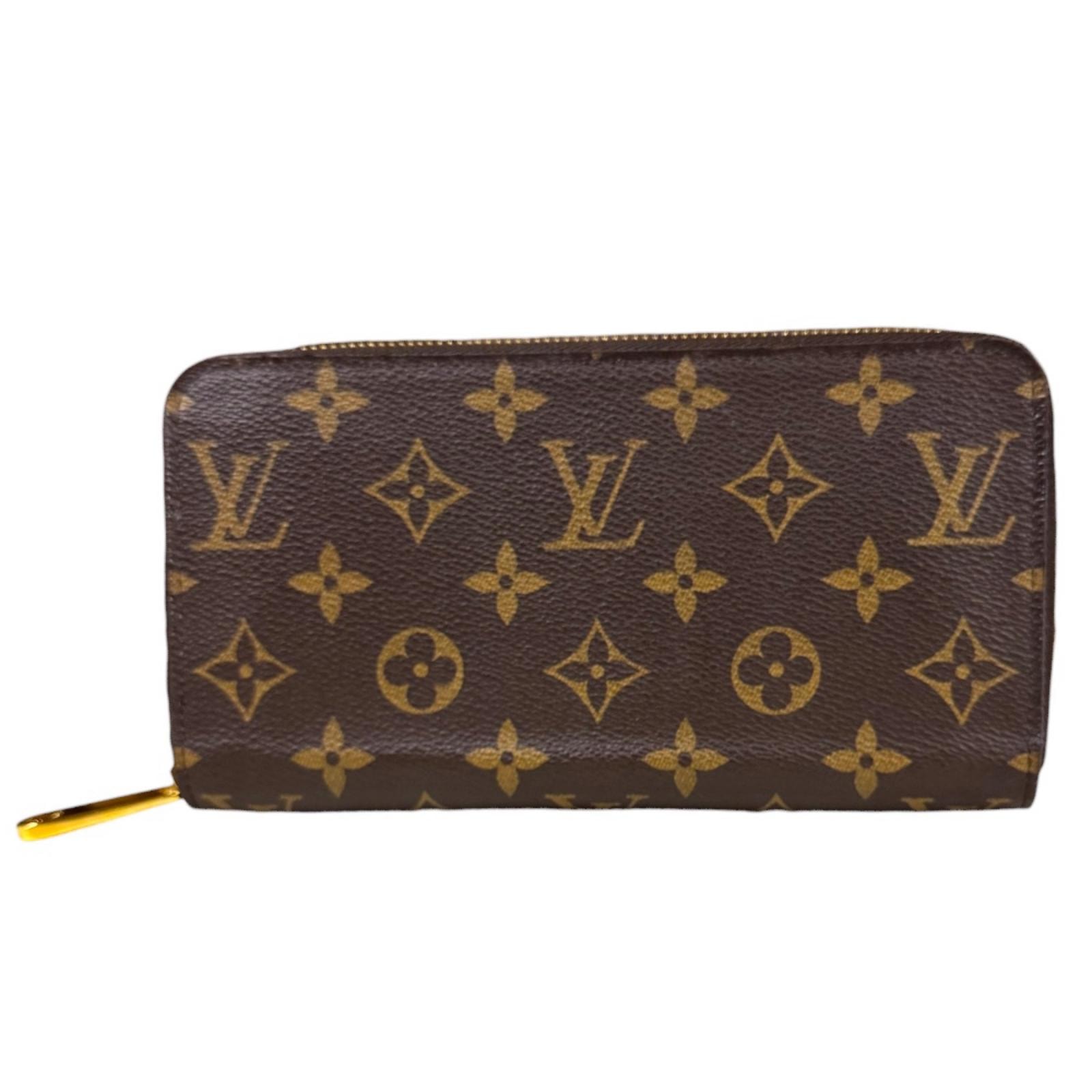 ルイヴィトン ジッピーウォレット モノグラム 長財布 モノグラムキャンバス M41896 レディース LOUIS VUITTON  中古
