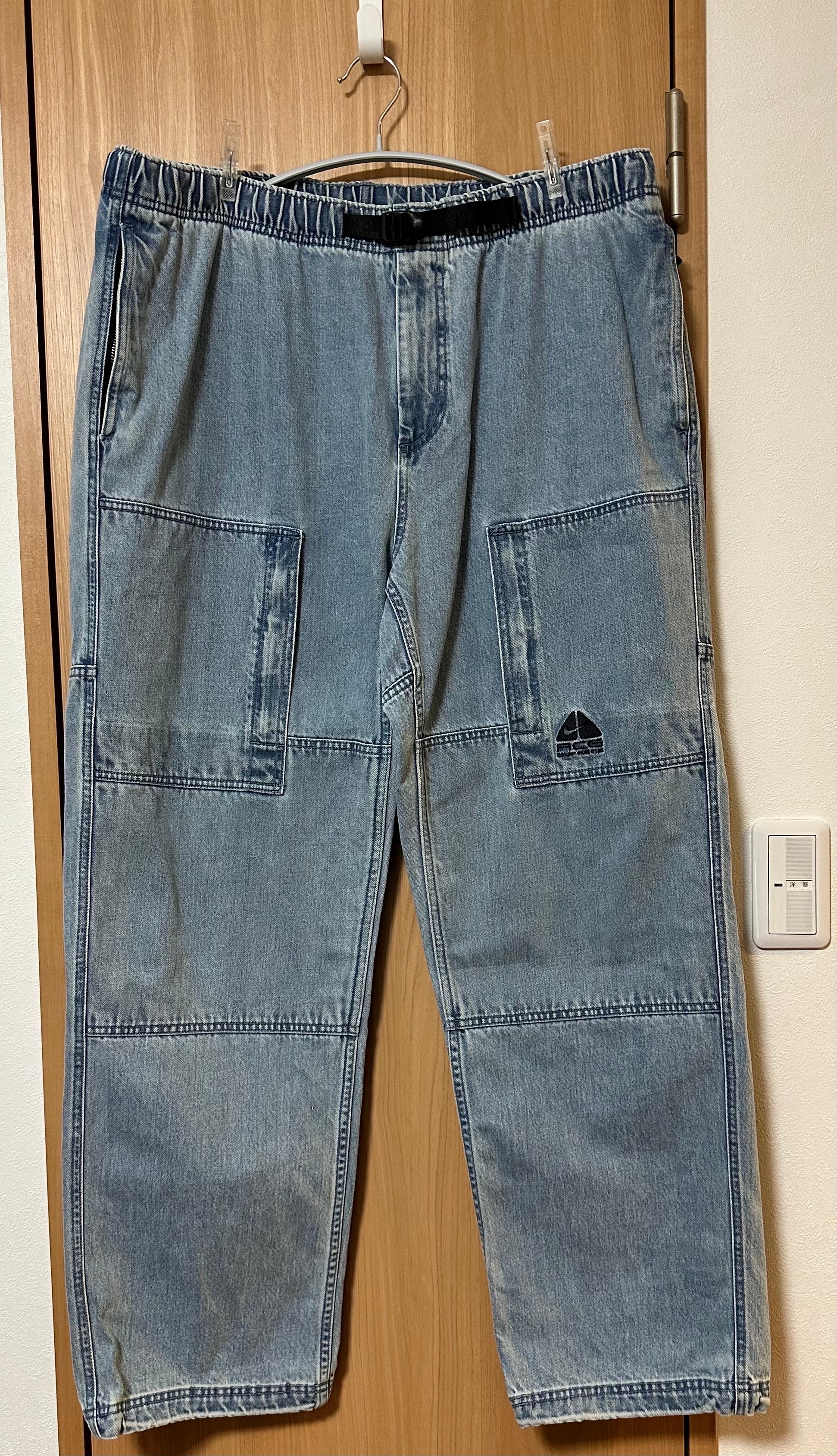 Supreme Nike ACG Belted Denim Pant "Washed Blue"