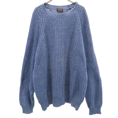 Brooks Brothers ブルックスブラザーズ 90s オールド 長袖 ニット XL ブルー セーター
