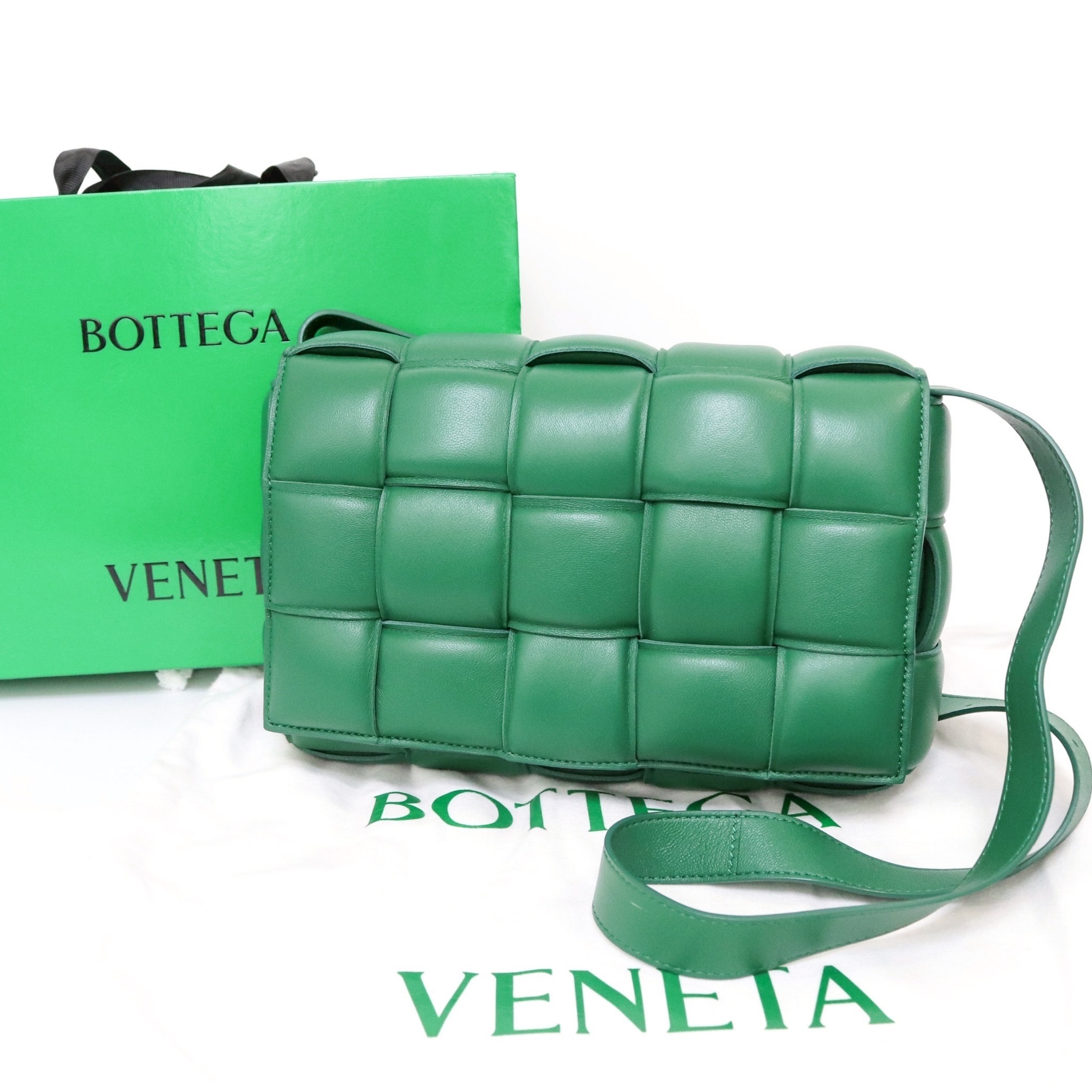 Bottega Veneta Padded Cassette "Parakeet"