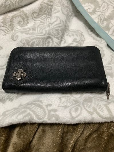 Chrome Hearts REC F2 Zip Wallet / XS Filigley Plus "Black"