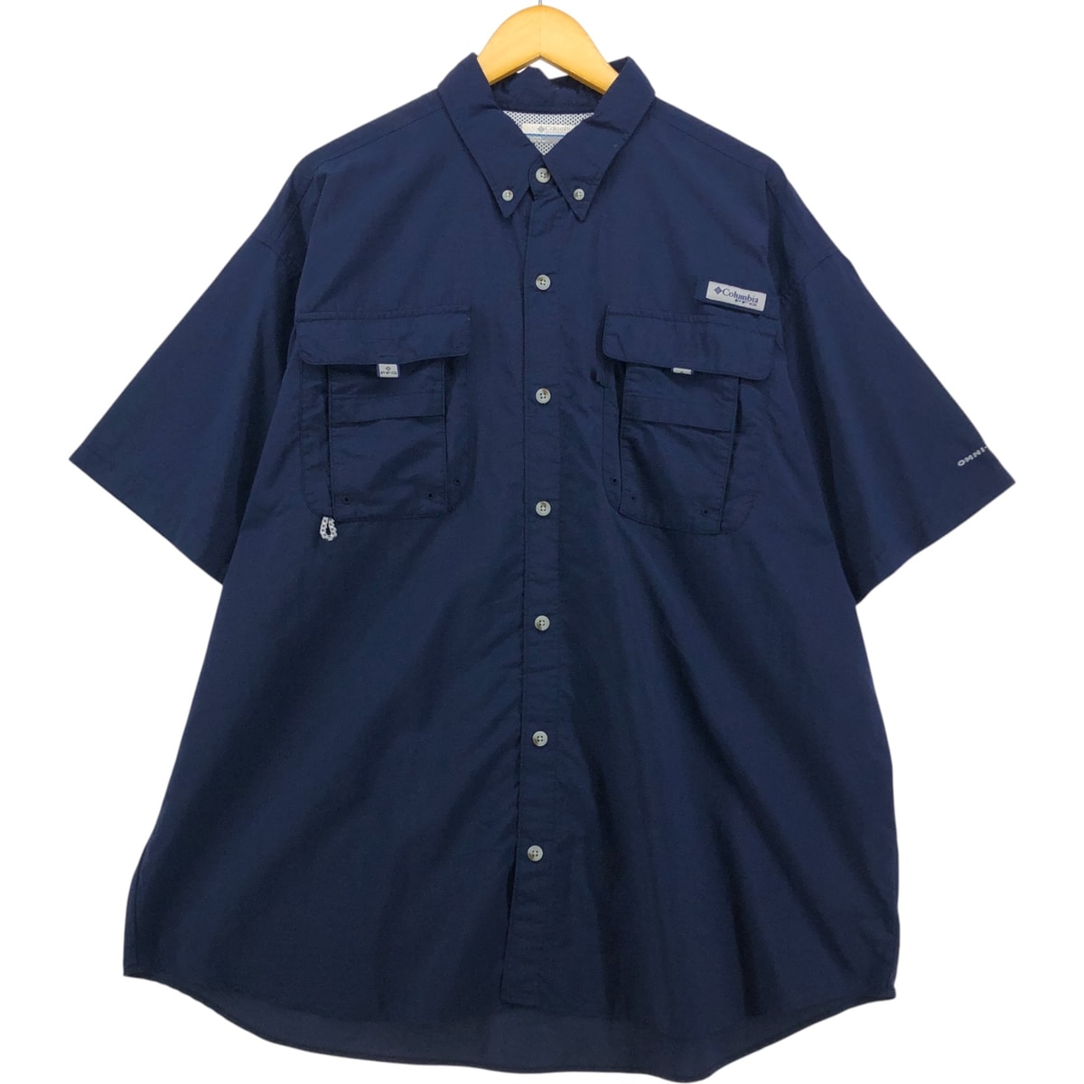 古着 コロンビア Columbia PFG 半袖 フィッシングシャツ メンズXL相当/eaa580755
