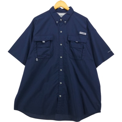 古着 コロンビア Columbia PFG 半袖 フィッシングシャツ メンズXL相当/eaa580755
