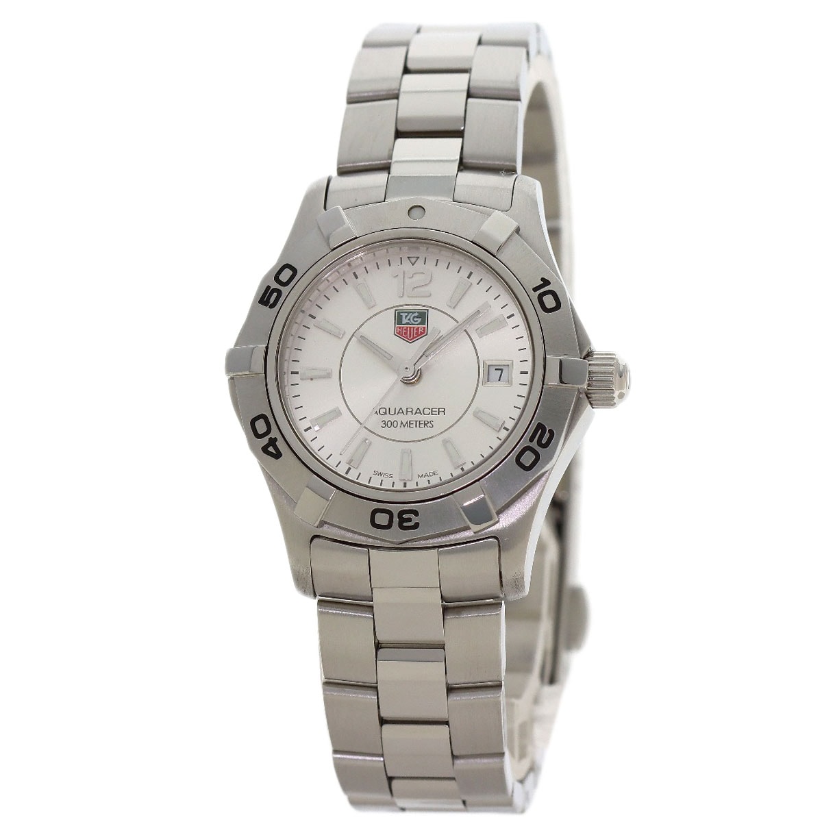 TAG HEUER タグホイヤー WAF1412 アクアレーサー 腕時計 SS SS レディース [中古]