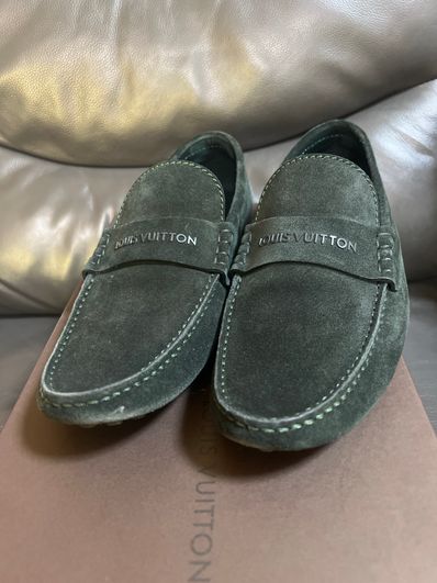 ルイヴィトン ローファー スエード 美品