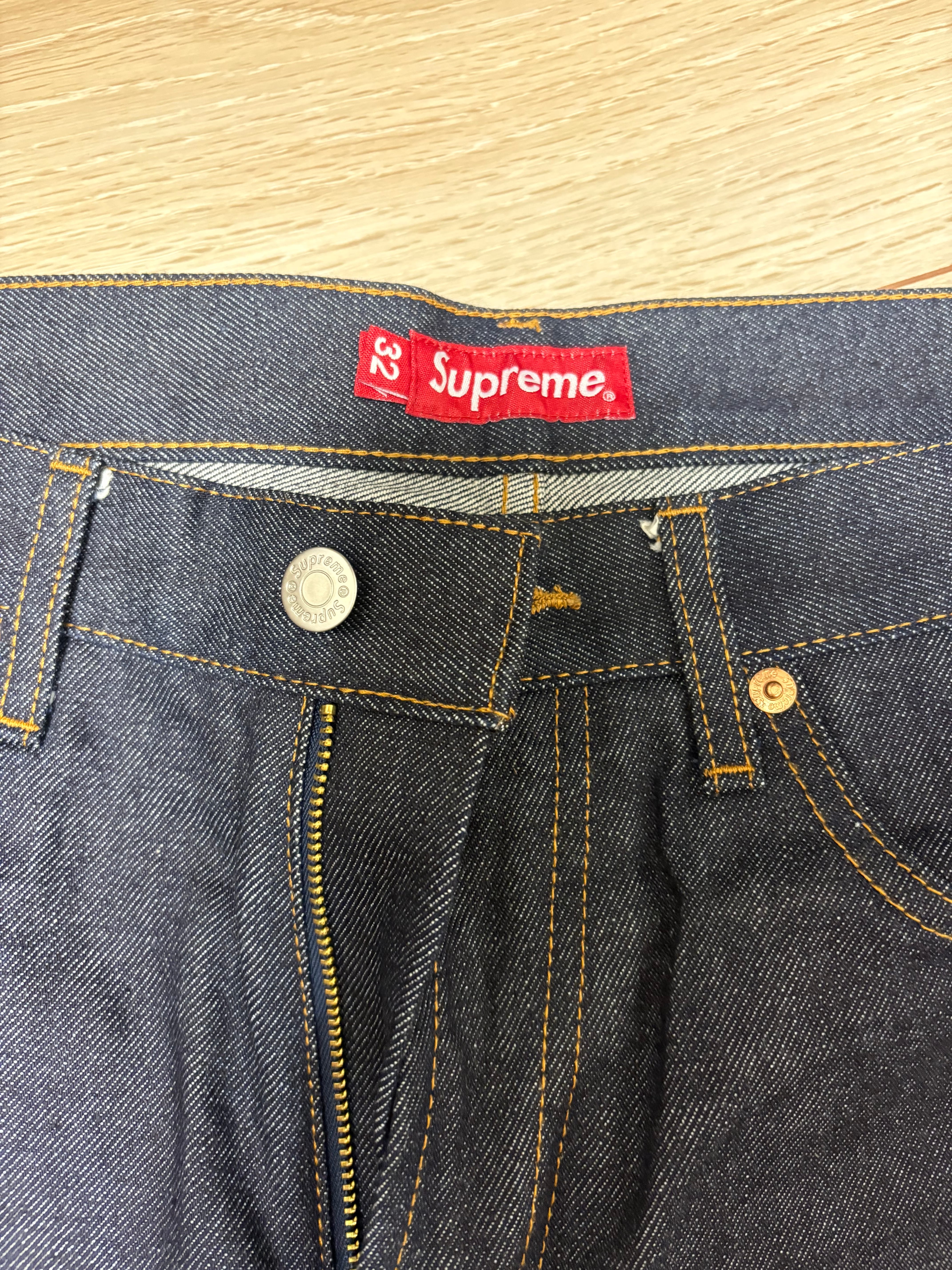 supreme rigid baggy jean