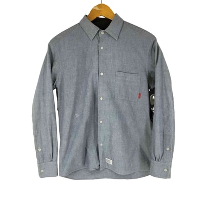 12SS L/S コットンシャツ【1143186035479】